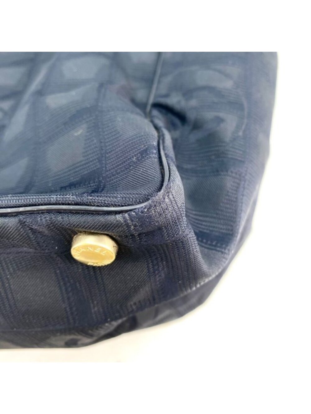 Chanel Tote New Travel Line Black CC Logo - Picture 13 of 16